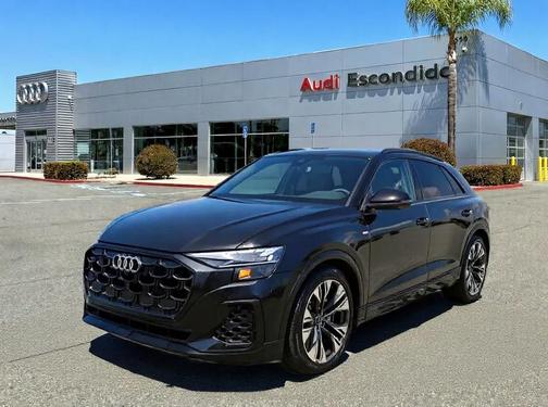 Mythos Black Metallic 2026 Audi Q8 55 Premium Plus