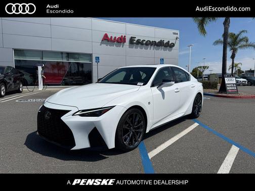 Ultra White 2023 Lexus IS 350 Base