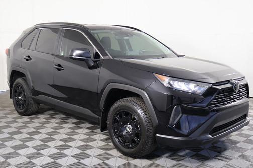 Midnight Black Metallic 2021 Toyota RAV4 LE