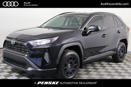 Midnight Black Metallic 2021 Toyota RAV4 LE