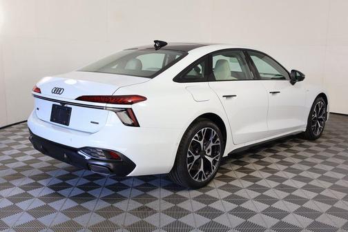 Glacier White Metallic 2026 Audi A6 Premium quattro S tronic