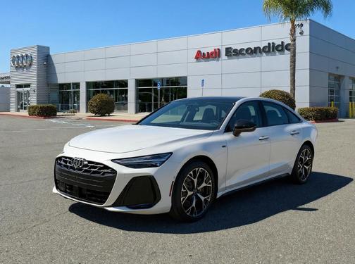 Glacier White Metallic 2026 Audi A6 Premium quattro S tronic