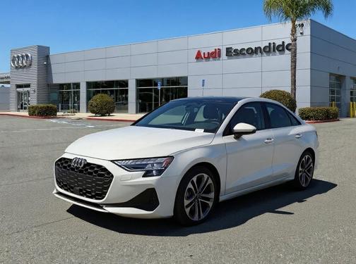 Glacier White Metallic 2026 Audi A3 Premium