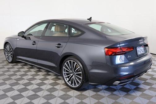 Manhattan Gray Metallic 2023 Audi A5 Sportback Premium Plus