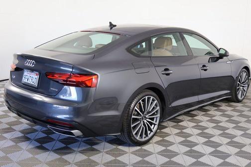 Manhattan Gray Metallic 2023 Audi A5 Sportback Premium Plus