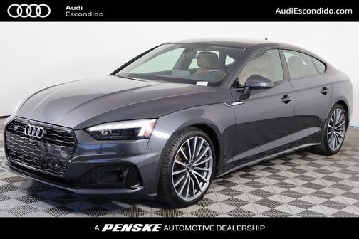 Manhattan Gray Metallic 2023 Audi A5 Sportback Premium Plus