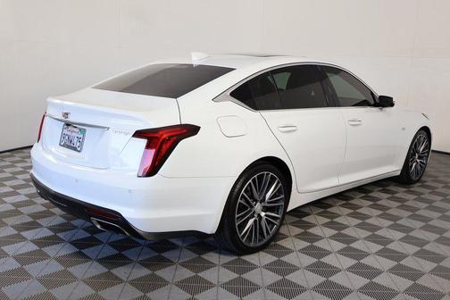 Summit White 2023 Cadillac CT5 Premium Luxury