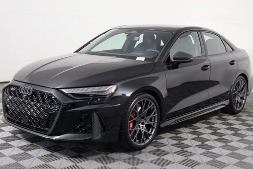 Mythos Black Metallic 2026 Audi RS 3 TFSI quattro S tronic Sedan