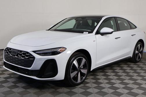 Glacier White Metallic 2026 Audi A5 Premium Plus TFSI quattro S tronic