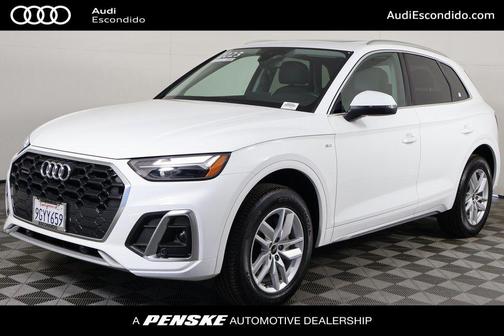 Ibis White 2023 Audi Q5 45 S line Premium