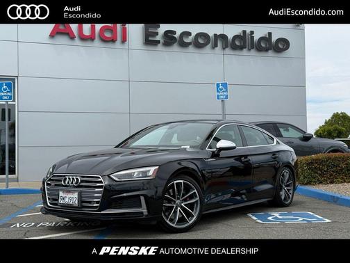 Mythos Black Metallic 2018 Audi S5 3.0T Prestige