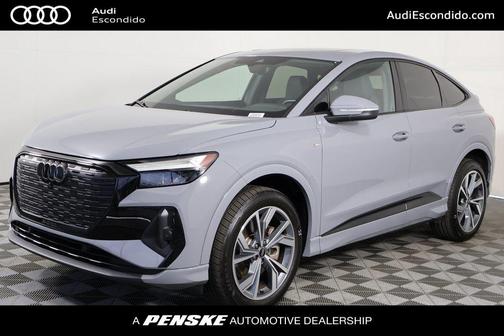 Pebble Gray 2023 Audi Q4 e-tron Sportback Premium 50 quattro