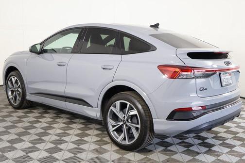 Pebble Gray 2023 Audi Q4 e-tron Sportback Premium 50 quattro