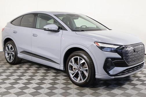 Pebble Gray 2023 Audi Q4 e-tron Sportback Premium 50 quattro