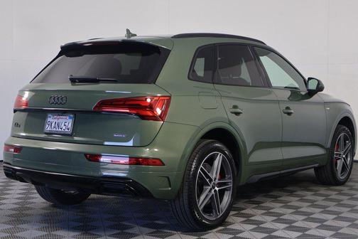 District Green Metallic 2024 Audi Q5 e 55 S line Premium Plus