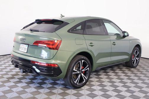 District Green Metallic 2025 Audi Q5 45 S line Premium Plus