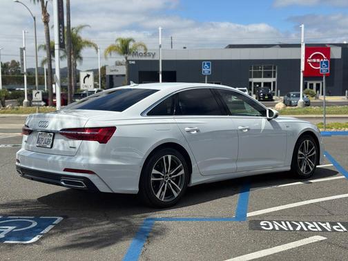 Glacier White Metallic 2022 Audi A6 3.0T Prestige Quattro