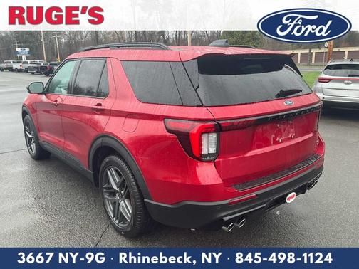 Rapid Red Metallic Tinted Clearcoat 2025 Ford Explorer ST