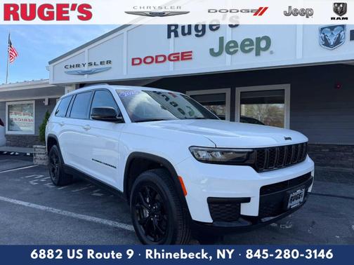 Bright White Clearcoat 2025 Jeep Grand Cherokee L Laredo