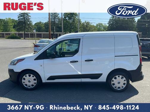 Frozen White 2022 Ford Transit Connect XL