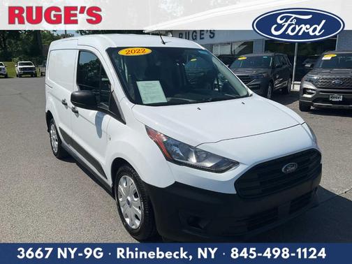 Frozen White 2022 Ford Transit Connect XL