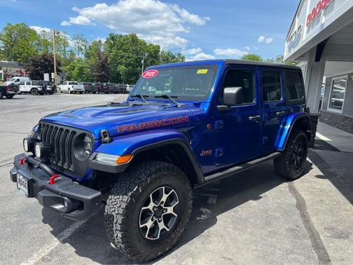 Ocean Blue Metallic 2020 Jeep Wrangler Unlimited Rubicon