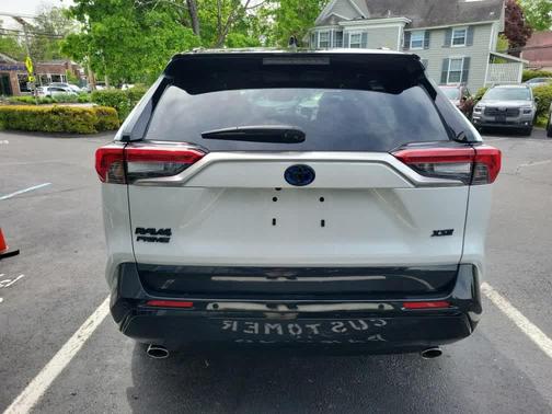 Wind Chill Pearl / Midnight Black Metallic 2024 Toyota RAV4 Prime XSE