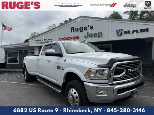 Bright White Clearcoat 2017 RAM 3500 Longhorn