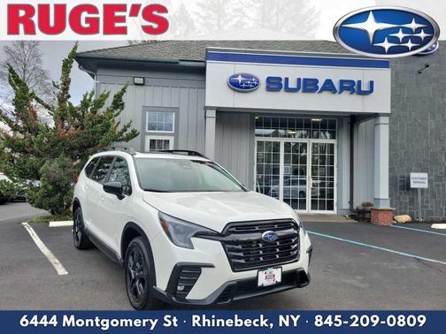 Crystal White Pearl 2025 Subaru Ascent Onyx Edition