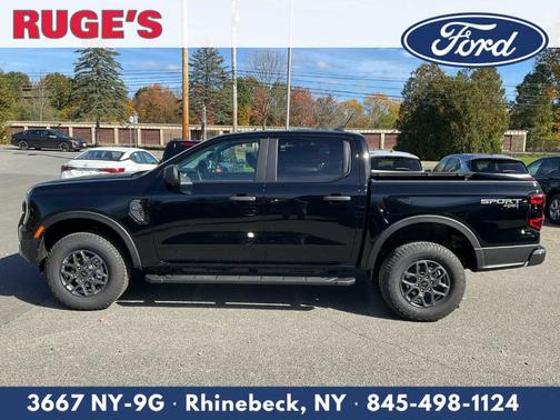 Shadow Black 2026 Ford Ranger XLT