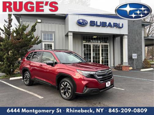 Crimson Red Pearl 2025 Subaru Forester Premium