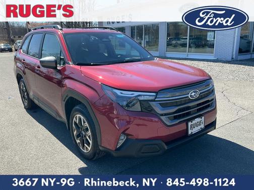 Crimson Red Pearl 2025 Subaru Forester Premium