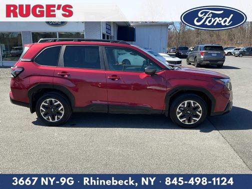 Crimson Red Pearl 2025 Subaru Forester Premium