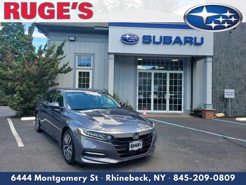 Modern Steel Metallic 2019 Honda Accord Hybrid Base