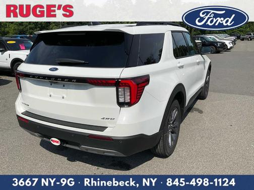 Star White 2026 Ford Explorer Active