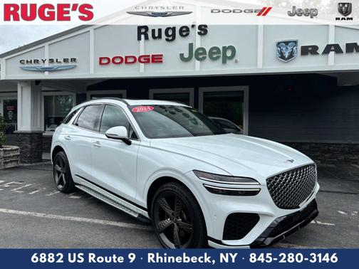 Alta White 2024 Genesis GV70 3.5T Sport