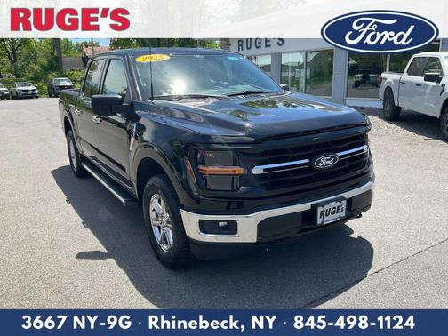 Agate Black 2025 Ford F-150 XLT