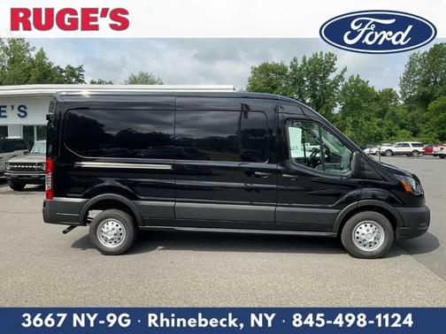 Agate Black Metallic 2026 Ford Transit-250 148 WB Medium Roof Cargo
