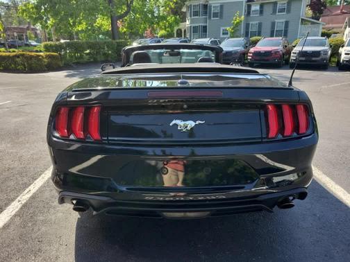 Shadow Black 2018 Ford Mustang EcoBoost Premium