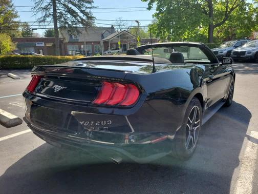 Shadow Black 2018 Ford Mustang EcoBoost Premium