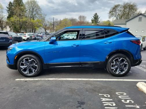Bright Blue Metallic 2021 Chevrolet Blazer RS