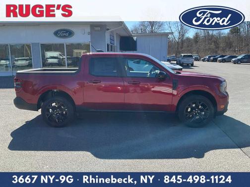 Ruby Red Metallic Tinted Clearcoat 2026 Ford Maverick Lariat