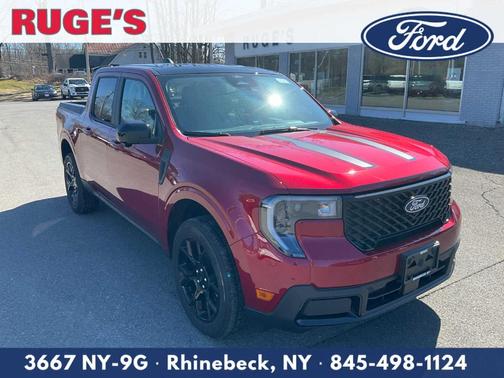 Ruby Red Metallic Tinted Clearcoat 2026 Ford Maverick Lariat