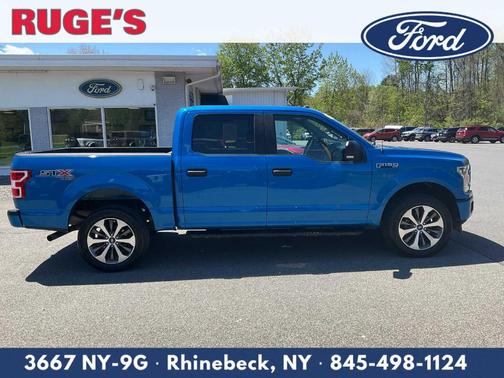 Velocity Blue Metallic 2019 Ford F-150 XL