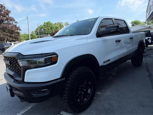 Bright White Clearcoat 2025 RAM 1500 Rebel
