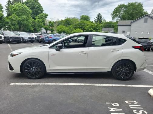 Crystal White Pearl 2025 Subaru Impreza RS