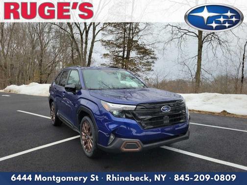 Sapphire Blue Pearl 2026 Subaru Forester Sport