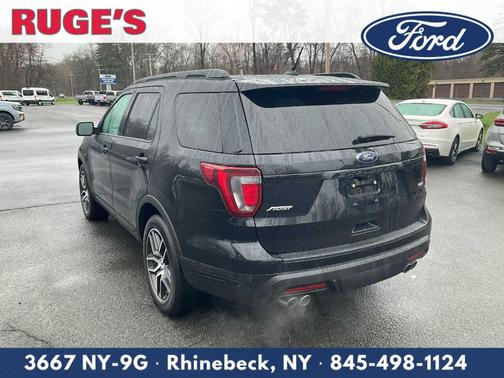 Agate Black 2019 Ford Explorer sport