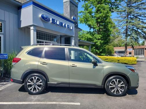 Jasper Green Metallic 2019 Subaru Forester Limited