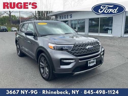 Carbonized Gray 2021 Ford Explorer XLT